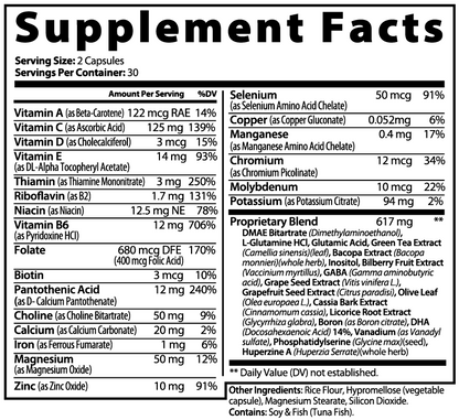 Cognitive Clarity Capsules